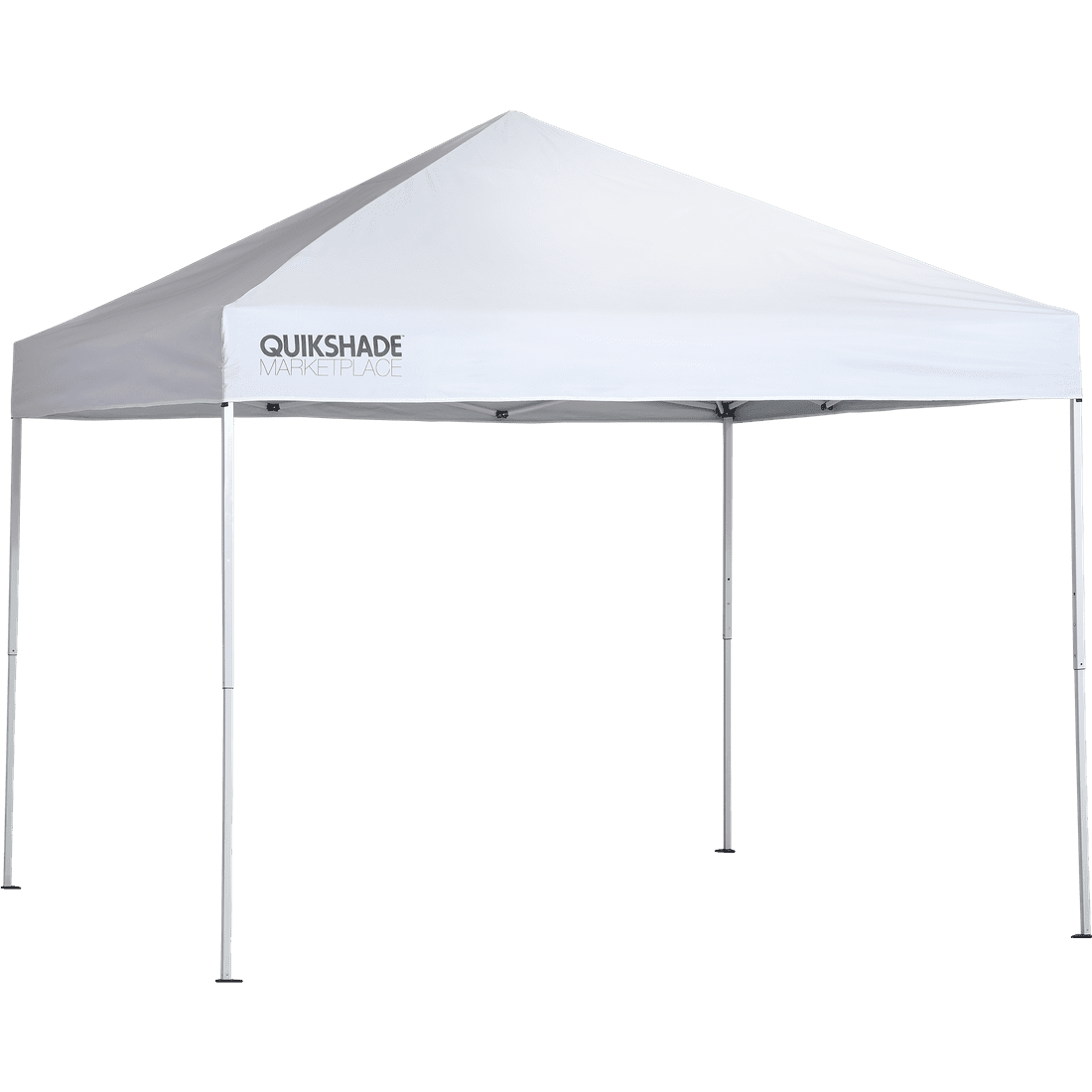 Marketplace MP100 Straight Leg Pop-Up Canopy, 10 ft. x 10 ft. White