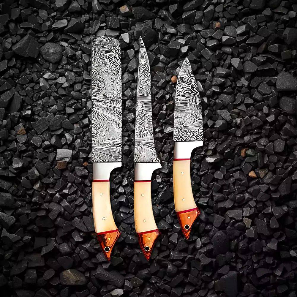 Best Damascus Chef Knife Set - Image 2