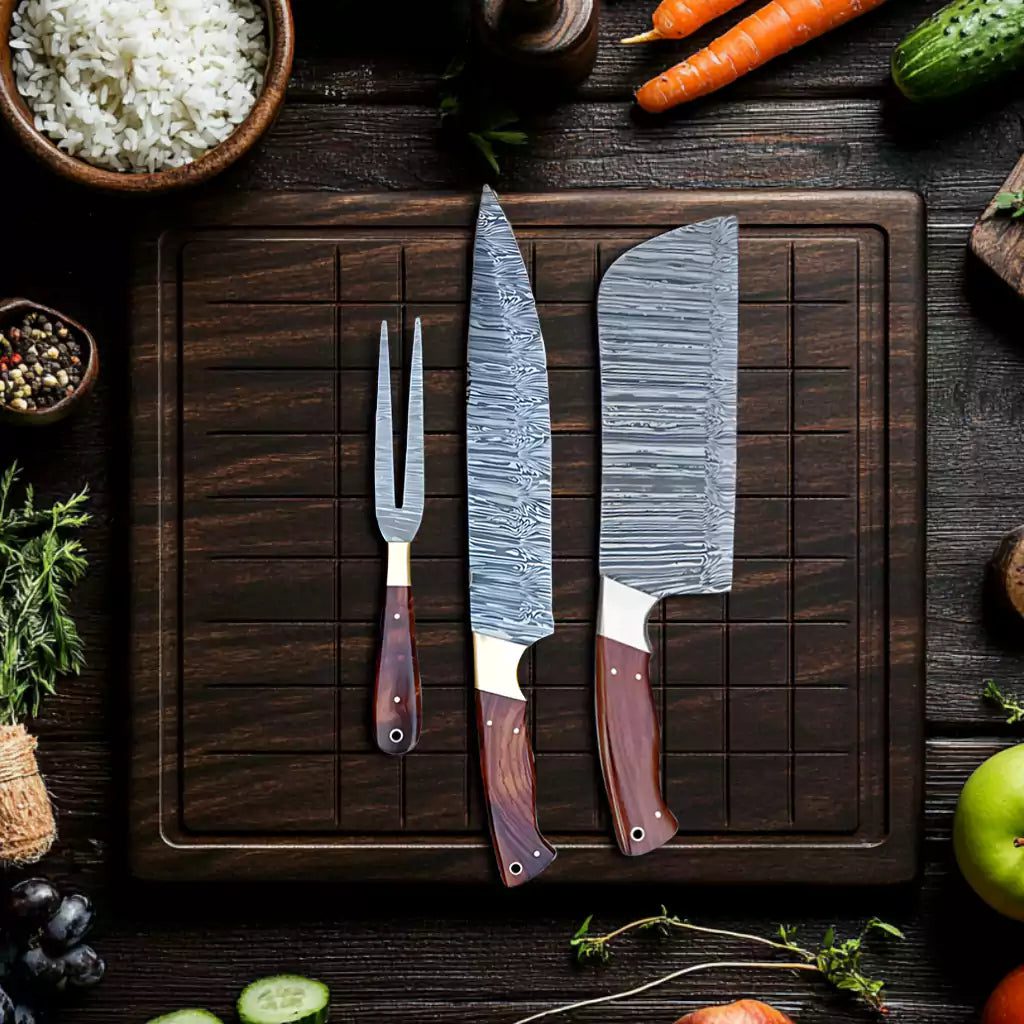 6Pcs Culinary Chef Knife Set - Image 3