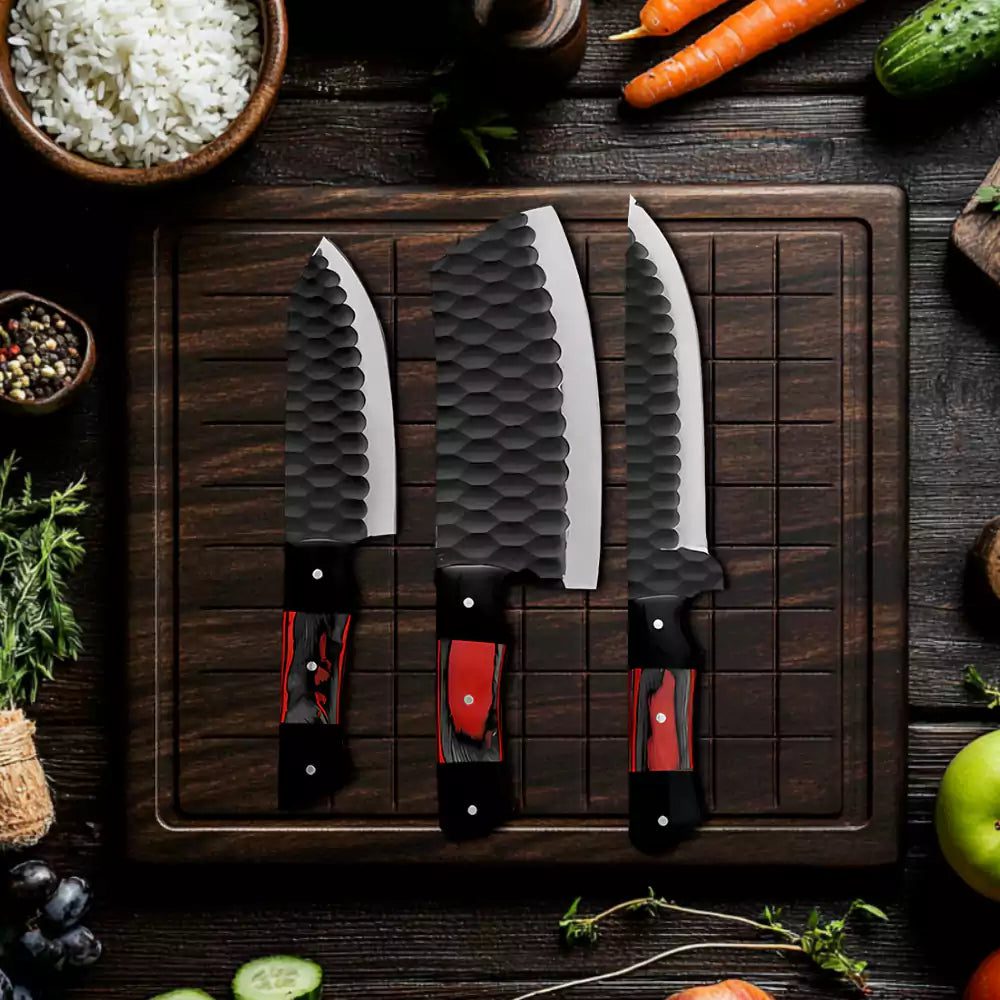 5Pcs Professional Chef Knife Set - Image 3
