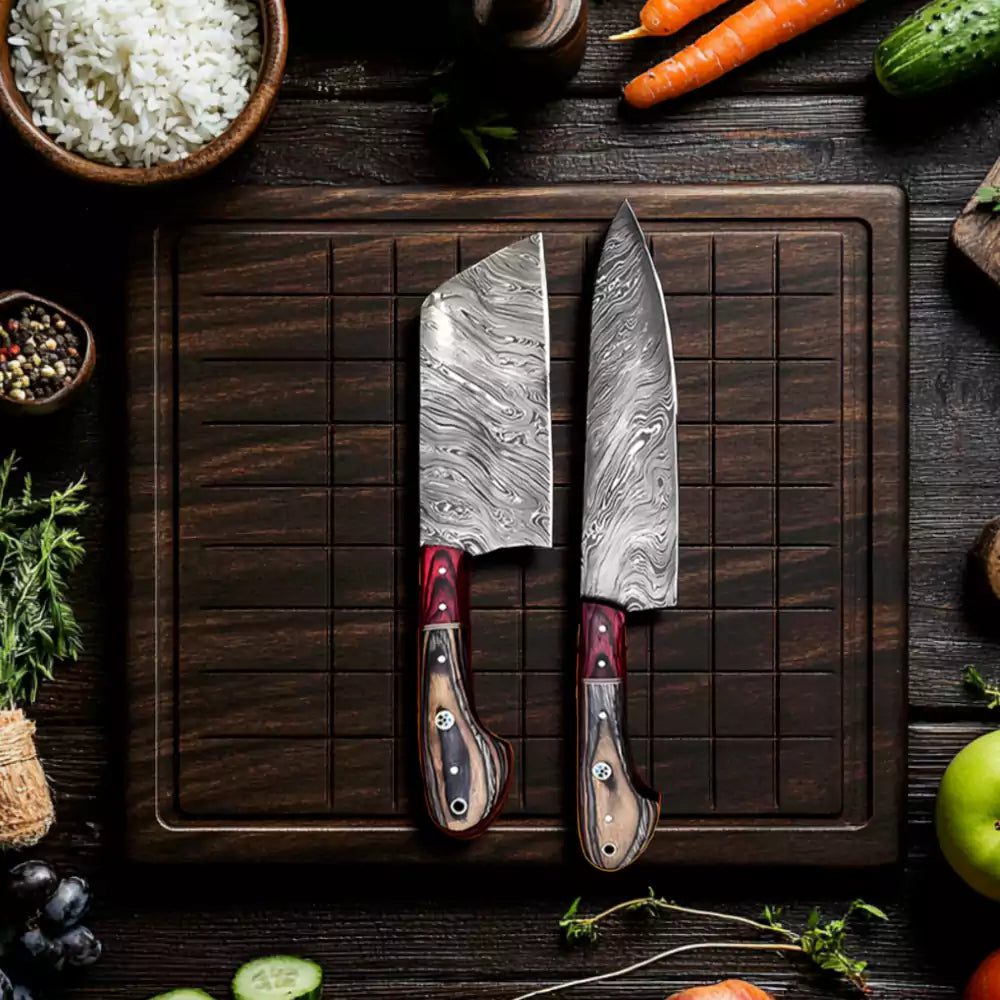 Black Style 5 PCS Chef Knife Set - Image 3