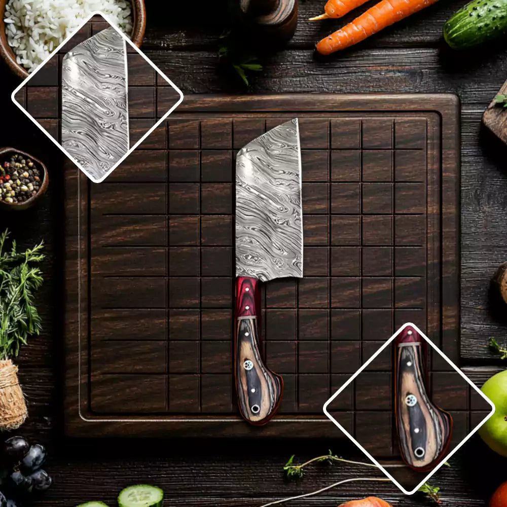 Black Style 5 PCS Chef Knife Set - Image 4