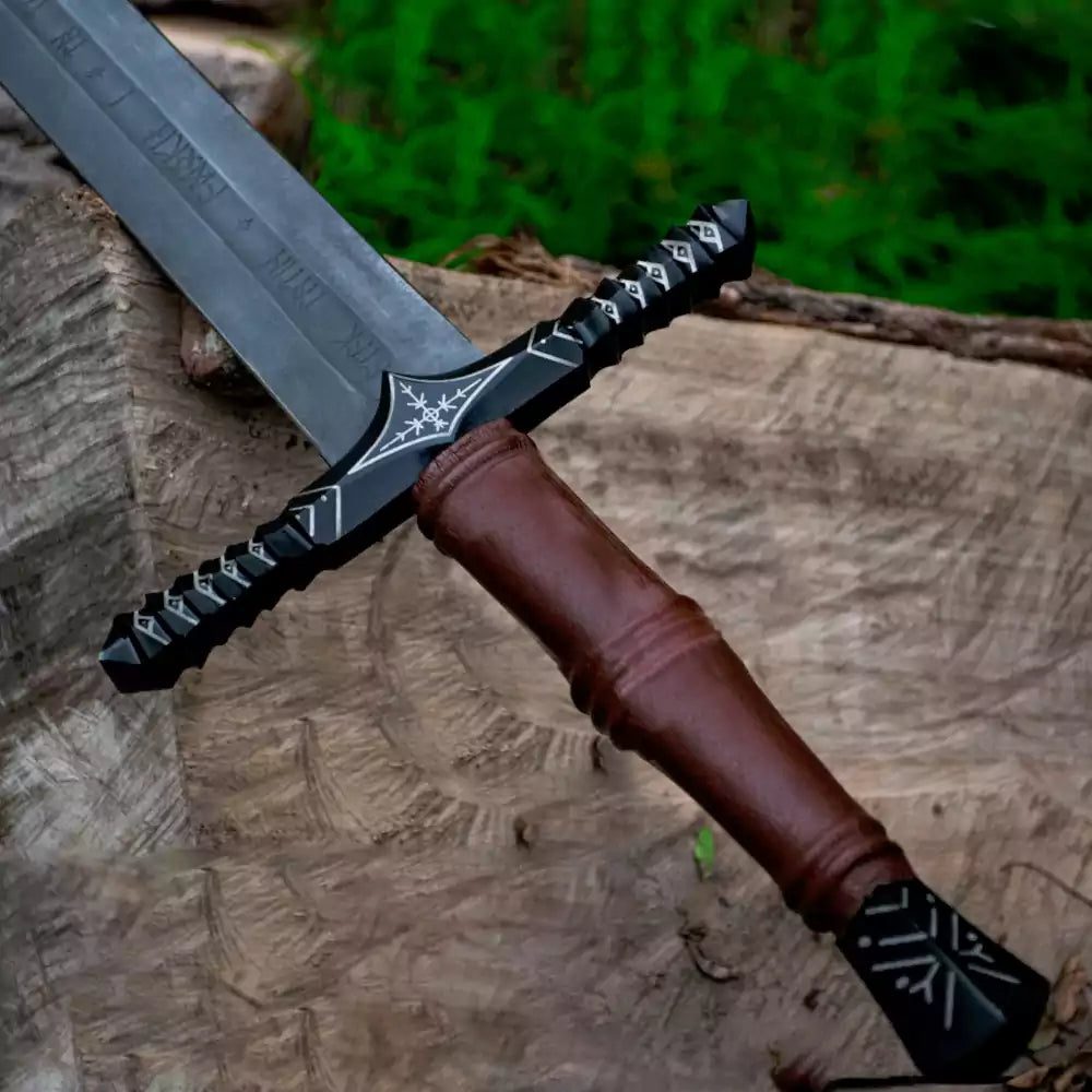 Long Medieval Viking Sword Replica - Image 4