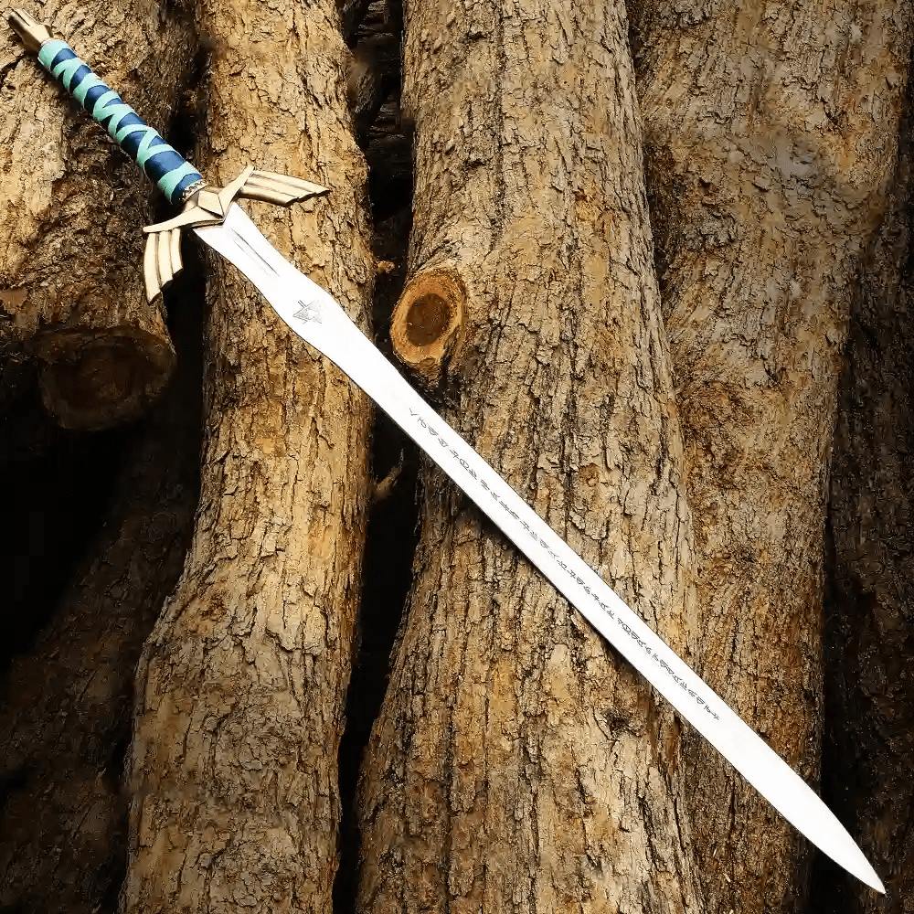 Golden Zelda Master Sword – Fantasy Display Replica with Scabbard - Image 5