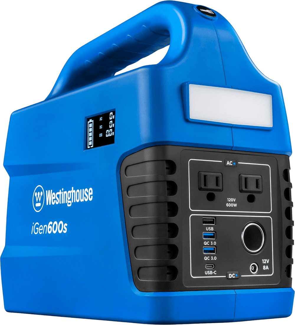 Westinghouse iGen600s Portable Power Station 600W 592Wh New