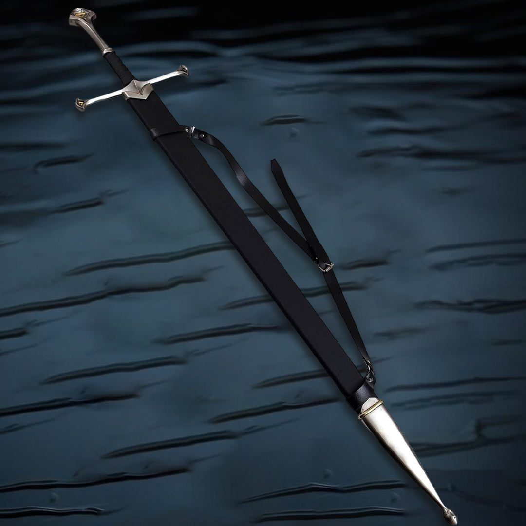 Lord Of The Rings Anduril Narsil Sword with Scabbard - Image 4