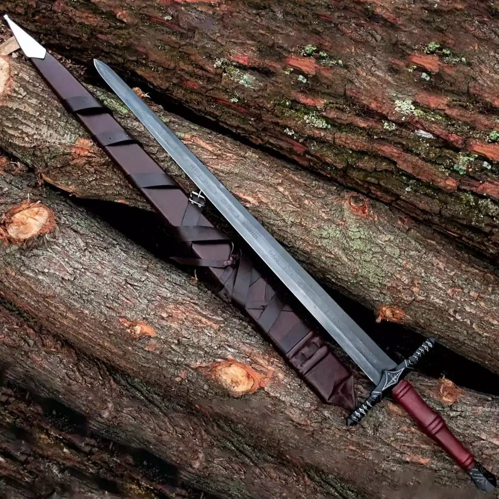 Long Medieval Viking Sword Replica - Image 9