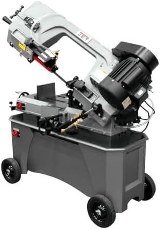 JET 7″ x 12″ Deluxe Horizontal/Vertical Bandsaw, 3/4 HP, 115/230V 1Ph (Model HVBS-712D)
