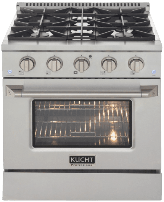 Kucht 30 Gas Range in Titanium