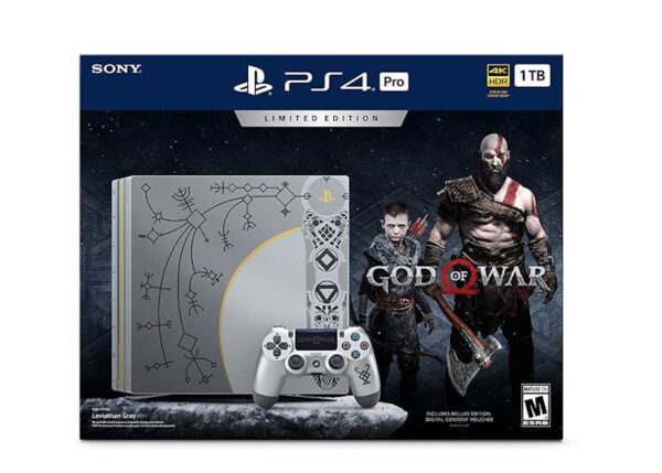 Sony PlayStation 4 Pro 1TB Limited Edition God of War Console Bundle 3002212 - Image 2
