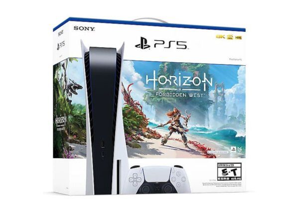 Sony PlayStation 5 PS5 Blu-ray Horizon Forbidden West Console Bundle (EU Plug) 19419297