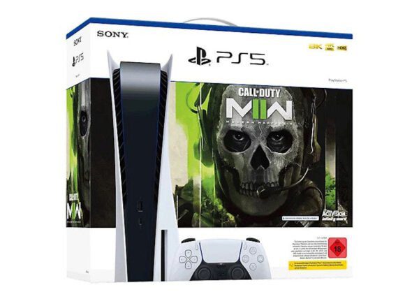 Sony PlayStation 5 PS5 Disc Edition Call of Duty Modern Warfare II (EU Plug) Console Bundle