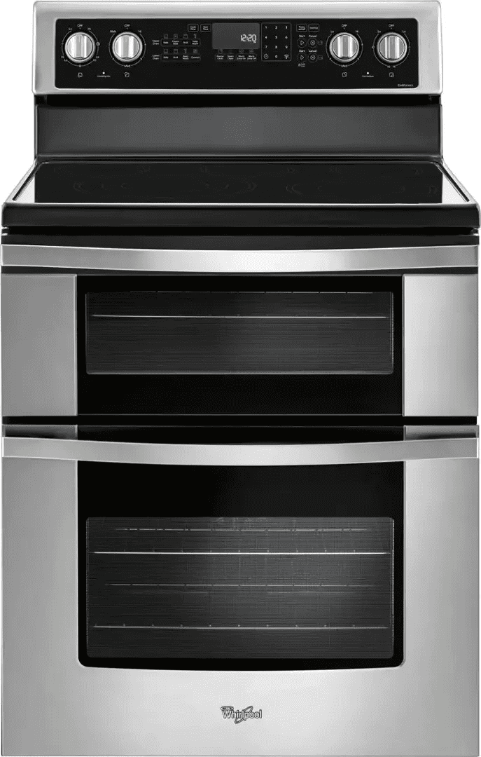 Whirlpool 6.7 Cu. Ft. Electric Double Oven Range with True Convection