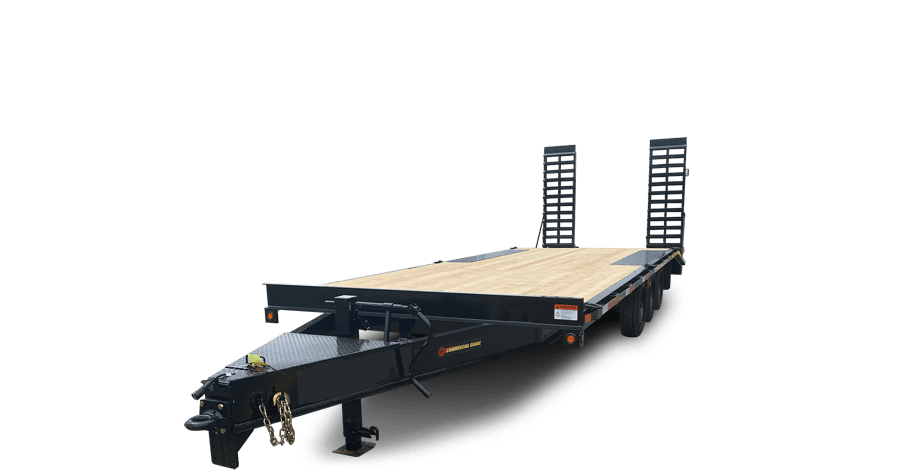 24,000# GVWR Deckover Equipment Float Trailer