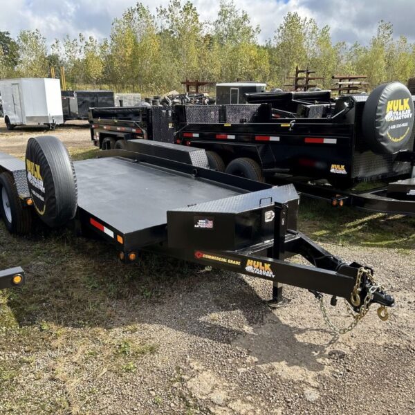 14,000# GVWR Hydraulic Drop Deck Equipment Float Trailer