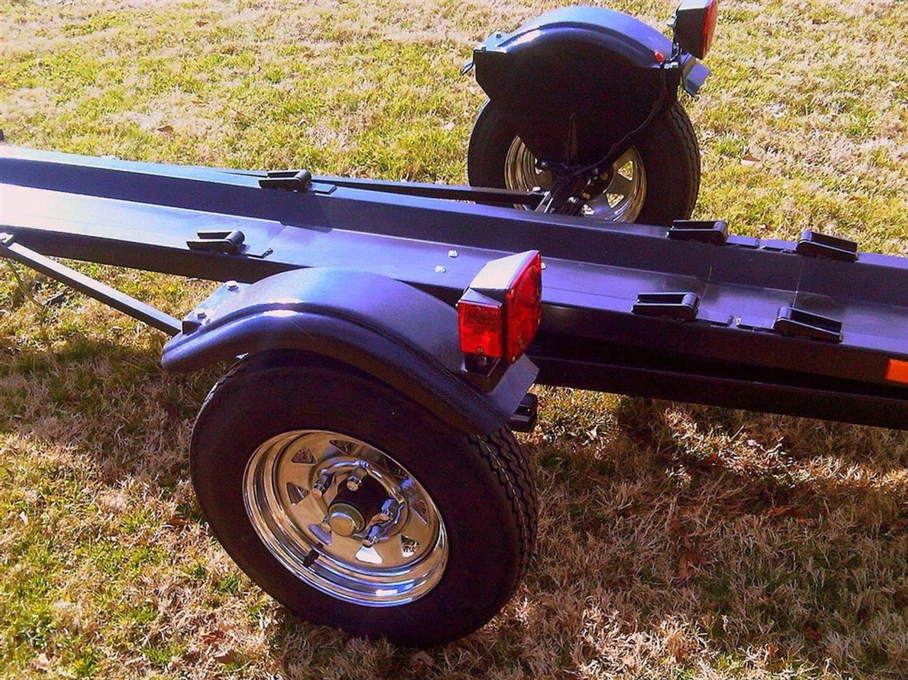 Ace Folding Single Motorcycle Trailer - Image 5