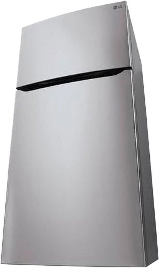 LG 20 cu. ft. 30 Inch Wide Top Freezer Refrigerator – Stainless Steel - Image 5