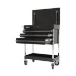 Homak Pro Series 34″ 3 Drawer Flip Top Service Cart