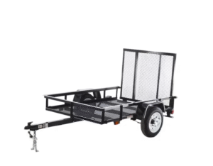 Carry-On Trailer 4′ x 7′ Mesh Floor Utility Trailer with CURT 2-5/16″ A-Frame Coupler