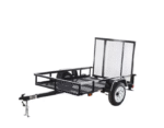 Carry-On Trailer 4′ x 7′ Mesh Floor Utility Trailer with Gate