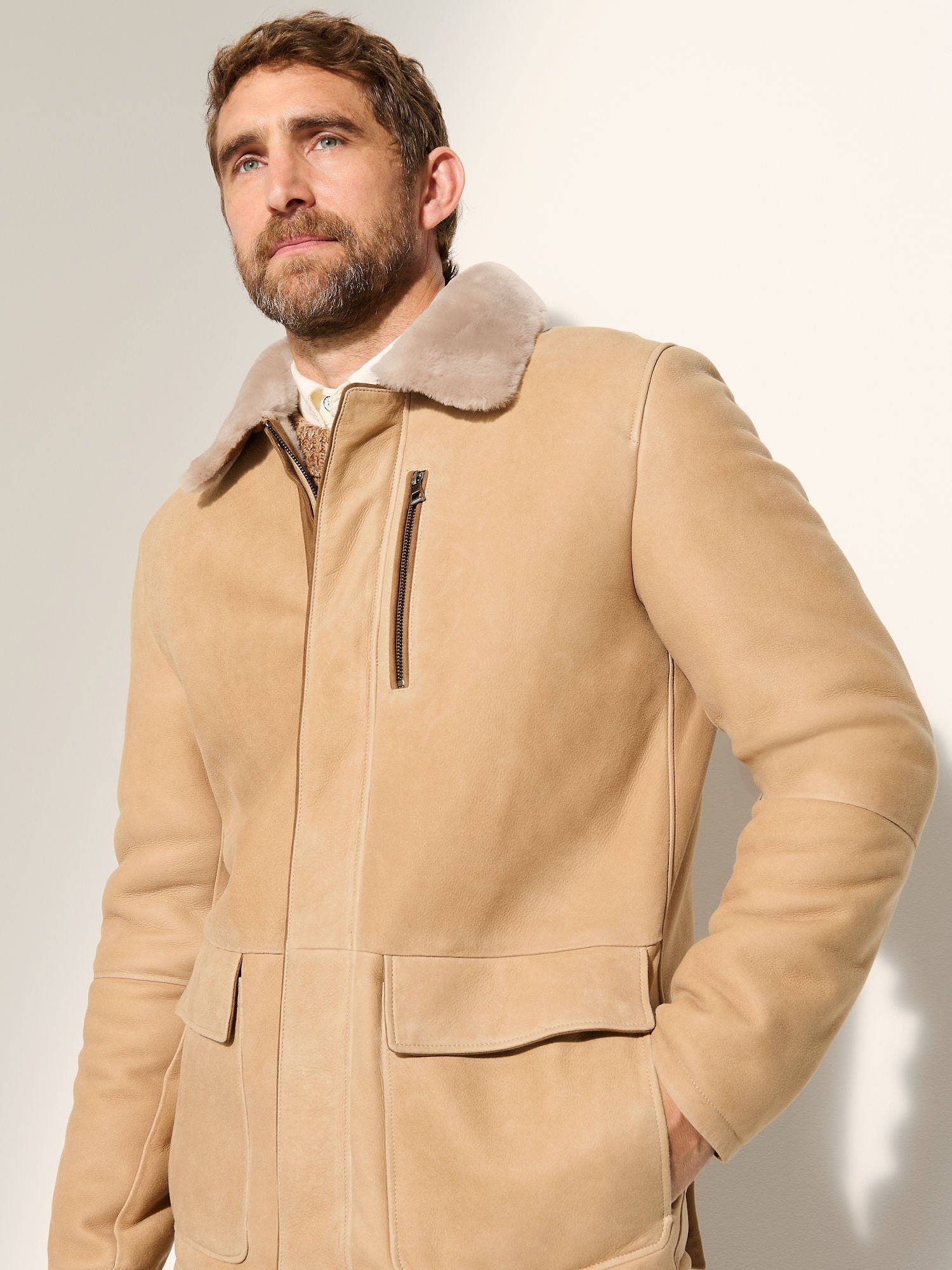 Harrison Sheepskin Coat - Image 4