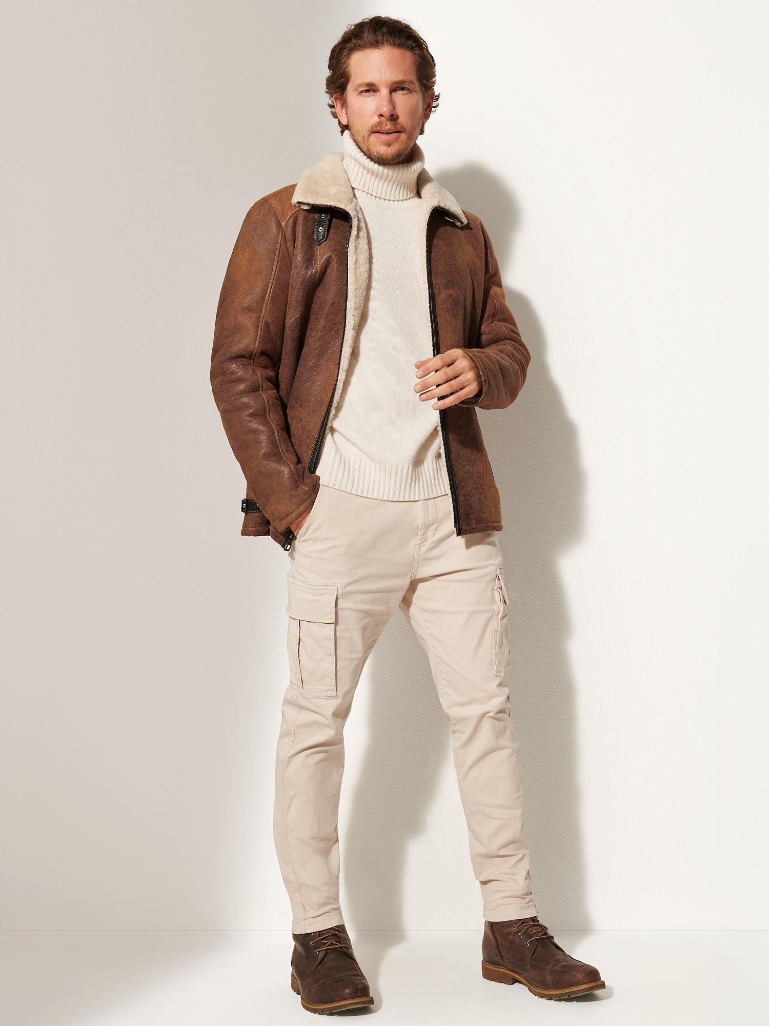 Brian Sheepskin Jacket - Image 6