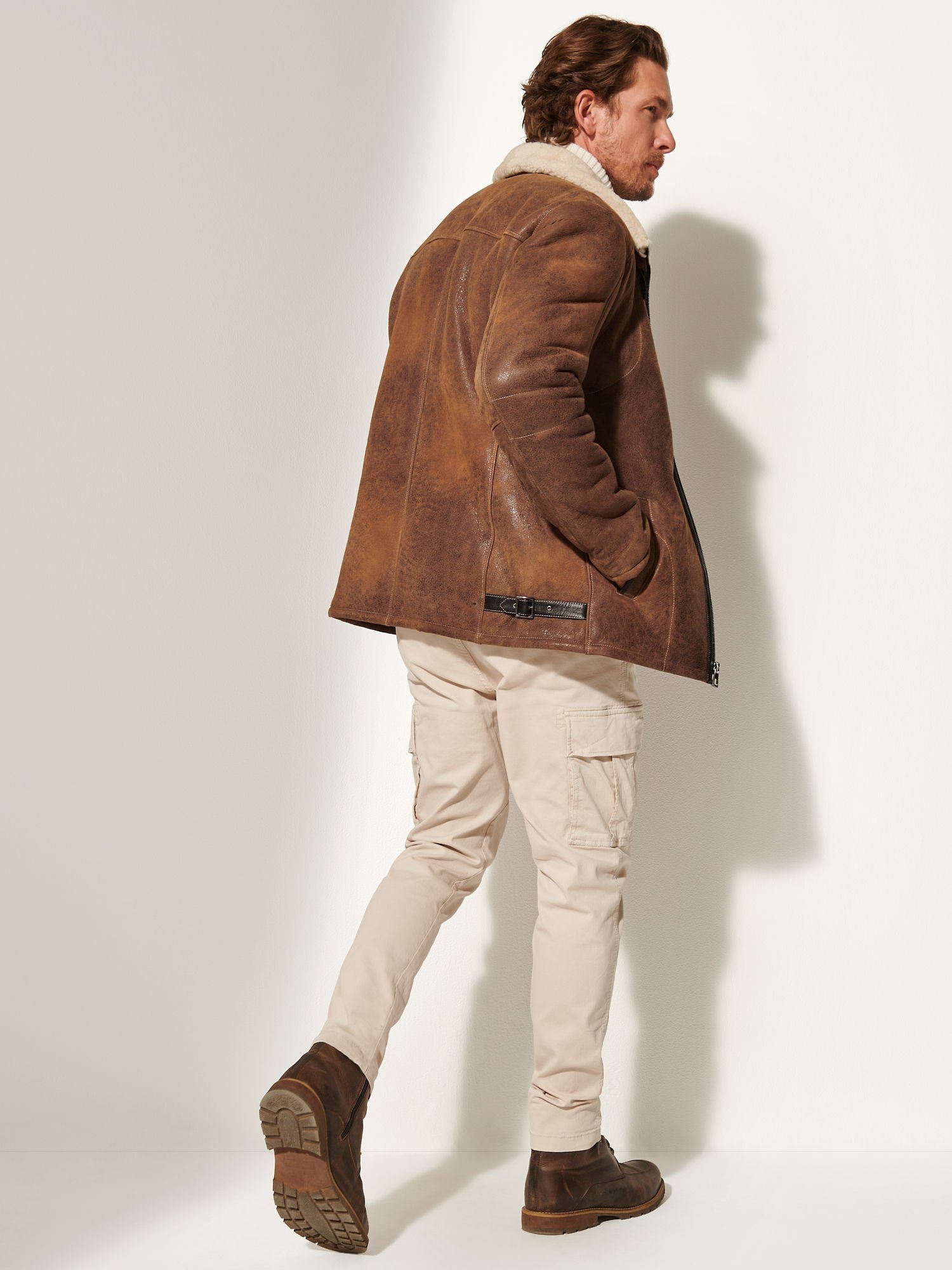 Brian Sheepskin Jacket - Image 2