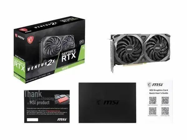 MSI Ventus GeForce RTX 3060 12GB GDDR6 PCI Express 4.0 Video Card RTX 3060 Ventus 2X 12G OC - Image 4