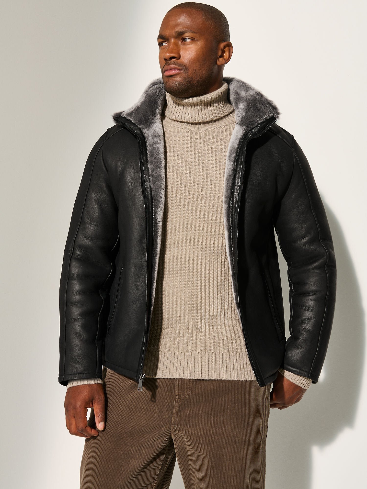 Lance Sheepskin Jacket - Image 5