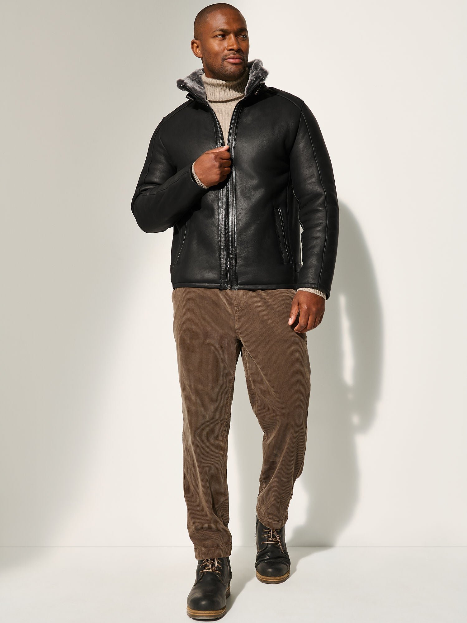 Lance Sheepskin Jacket - Image 4