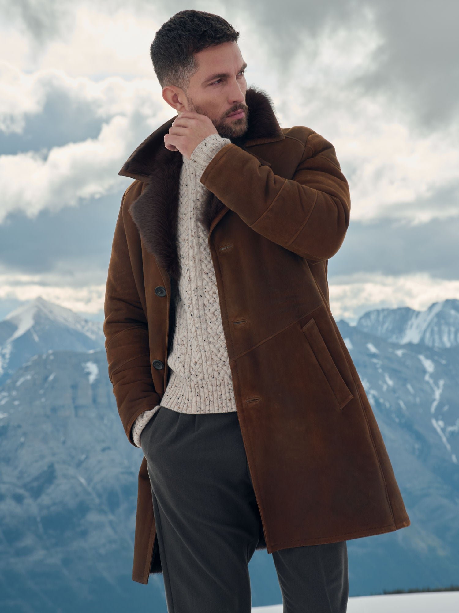 Blade Toscana Sheepskin Coat - Image 7