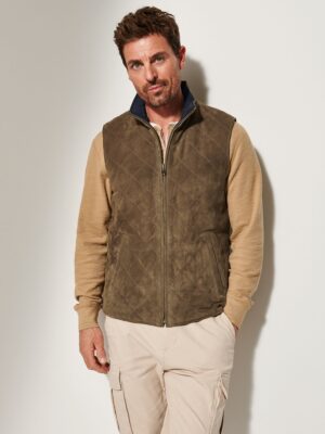 Cole Reversible Suede Leather Vest