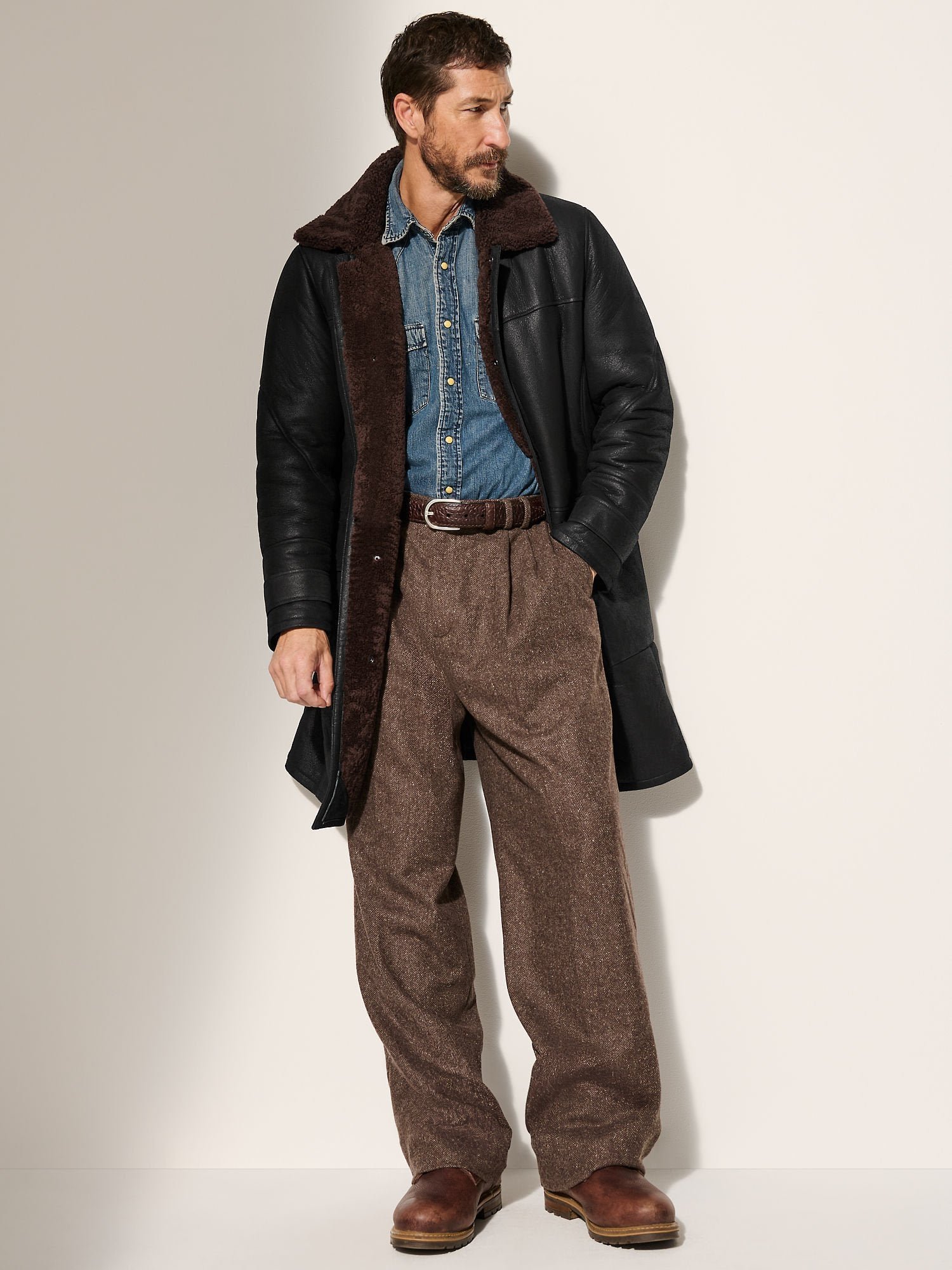 High Country Sheepskin Coat - Image 6