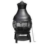 HeatMaxx 45 in. Outdoor Wood-Burning Chiminea