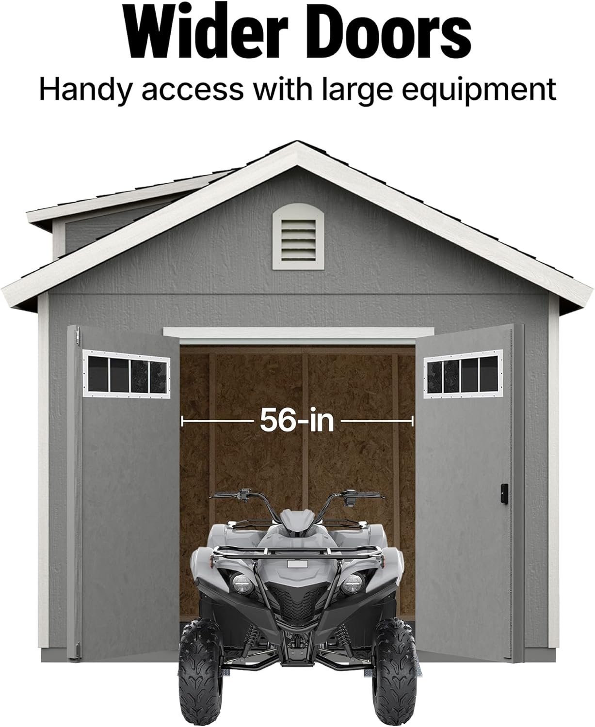 Handy Home Windemere Storage Shed - Image 3