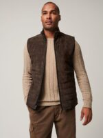Gavin Suede Leather Vest