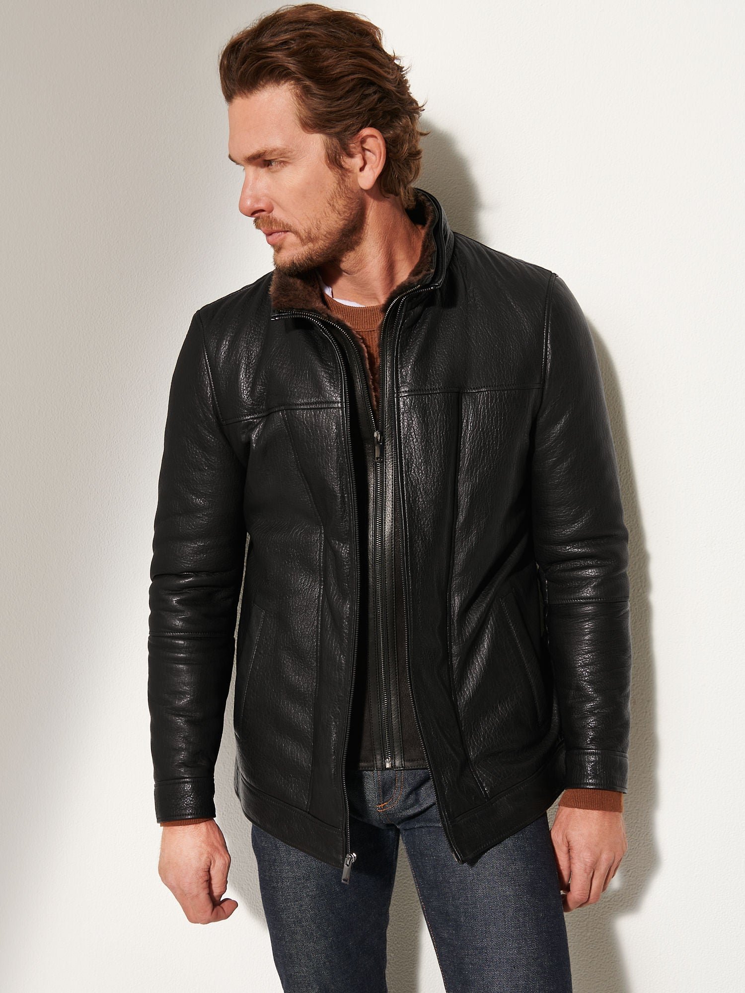 Bruno Leather Jacket - Image 5