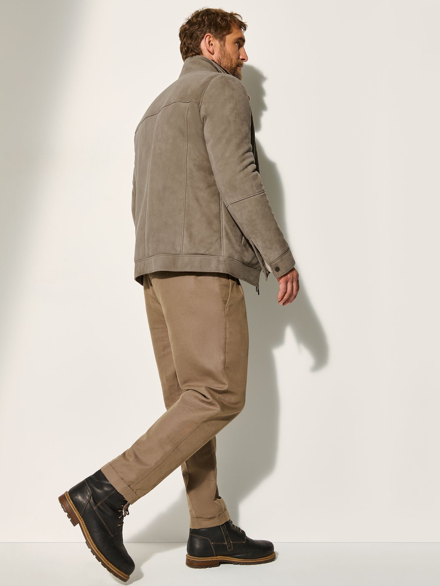 Bruno Buffed Leather Coat - Image 5