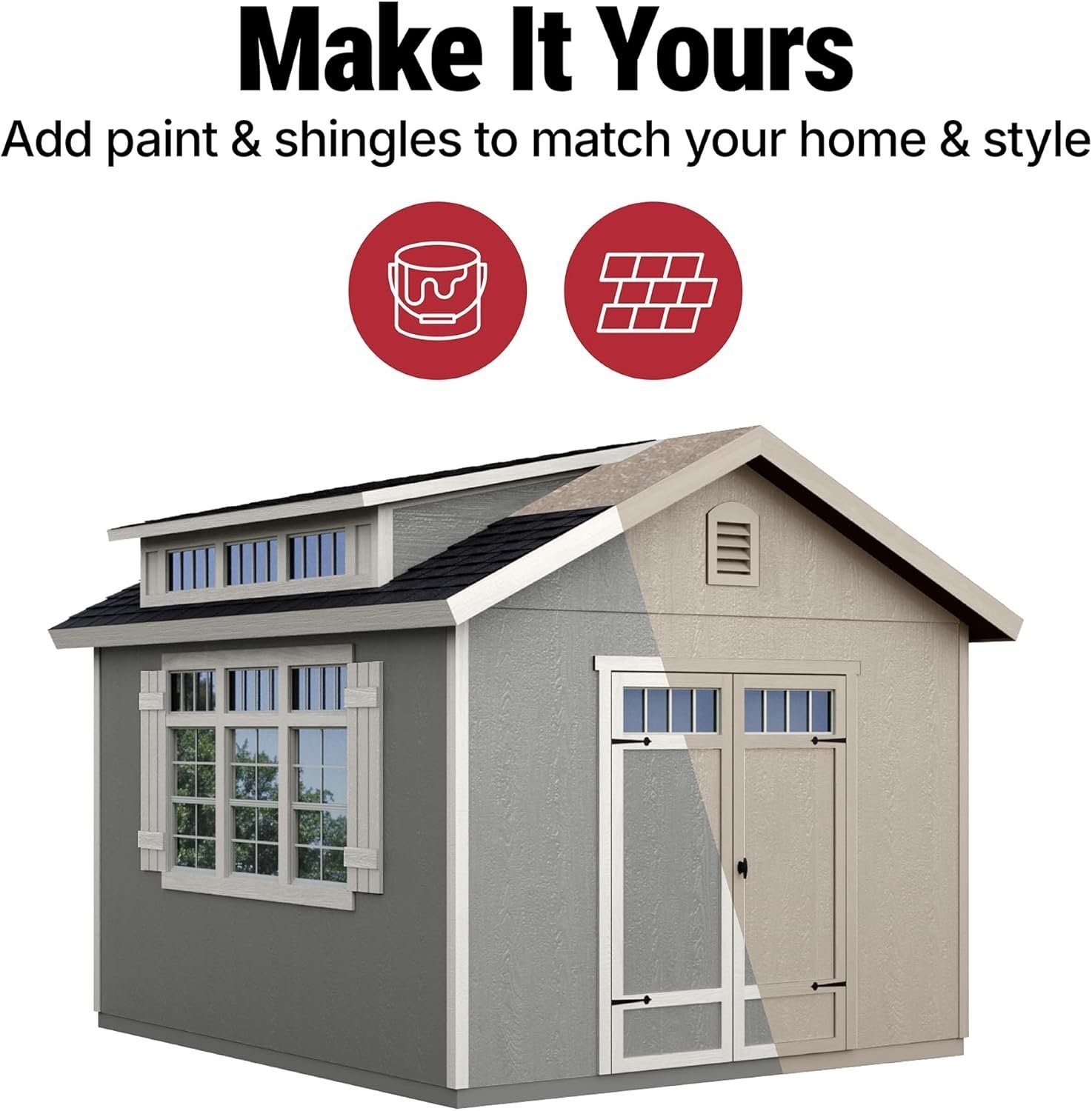Handy Home Windemere Storage Shed - Image 5