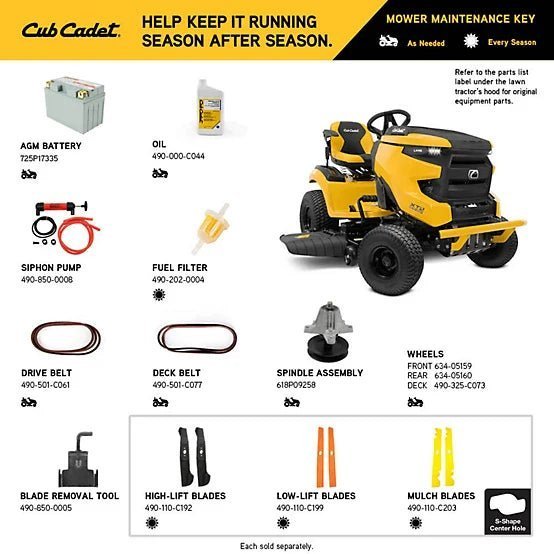 Cub Cadet 46 in. 22 HP Gas-Powered Enduro Series Riding Lawn Mower, Kohler Engine - Image 8