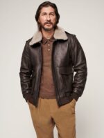 Curtis Leather A-2 Bomber Jacket