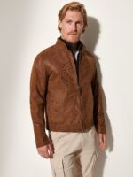 Lawrence Reversible Suede Leather Jacket