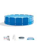 Intex 15ft x 48in Metal Frame Pool Set