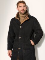 McKinley Black Sheepskin Coat