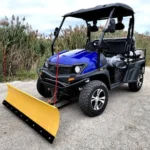 400cc GVX Gas Golf Cart UTV 4×4 With Snow Plow & Rear Flip Seat – All Wheel Drive ATV