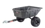 Ohio Steel ATV CARTS 12.5 cu. ft. Poly ATV Cart, 1250 lb. capacity w/ swivel dump #4048PS-ATV