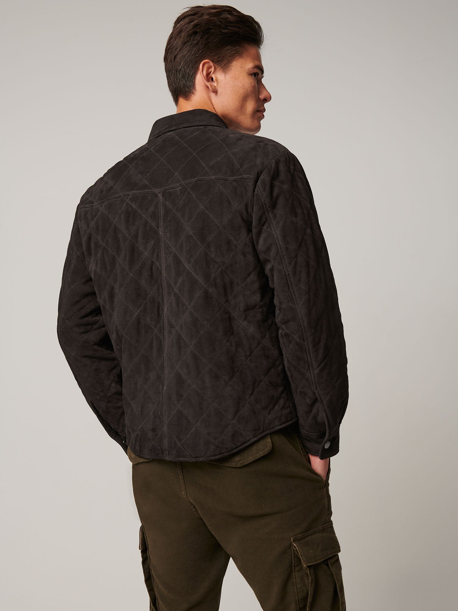 Hawkeye Suede Leather Shirt Jacket - Image 3