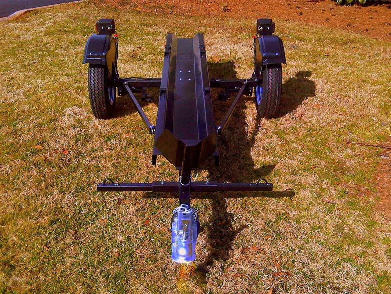 Ace Folding Single Motorcycle Trailer - Image 4