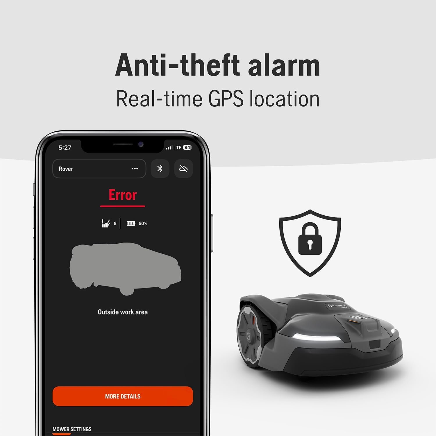 Husqvarna 440iQ Robotic Lawn Mower, 2 Acre, Wire-Free, Charging Station - Image 37