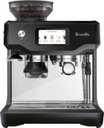 Breville – the Barista Touch Espresso Machine with 15 bars of pressure, Milk Frother and intergrated grinder – Black Truffle